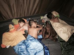 Sleeping campers. JoshDavis 6-2015