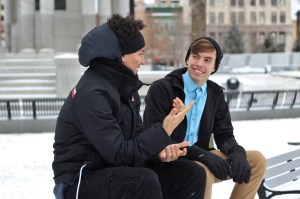 Talking .free. pexels